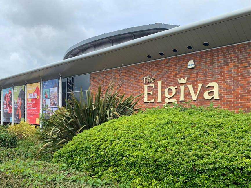 The Elgiva, viewed from the street outside