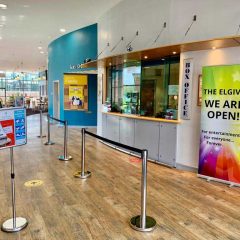 The box office – on the right on the way in