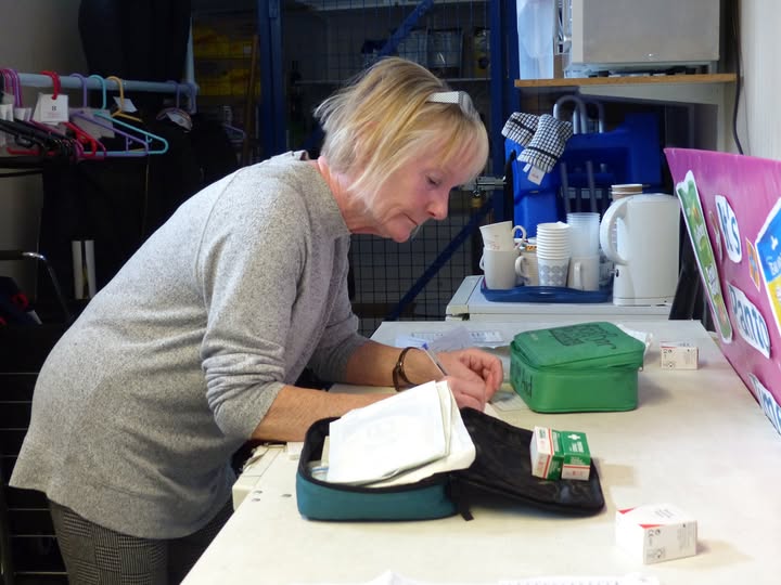 volunteers first aid