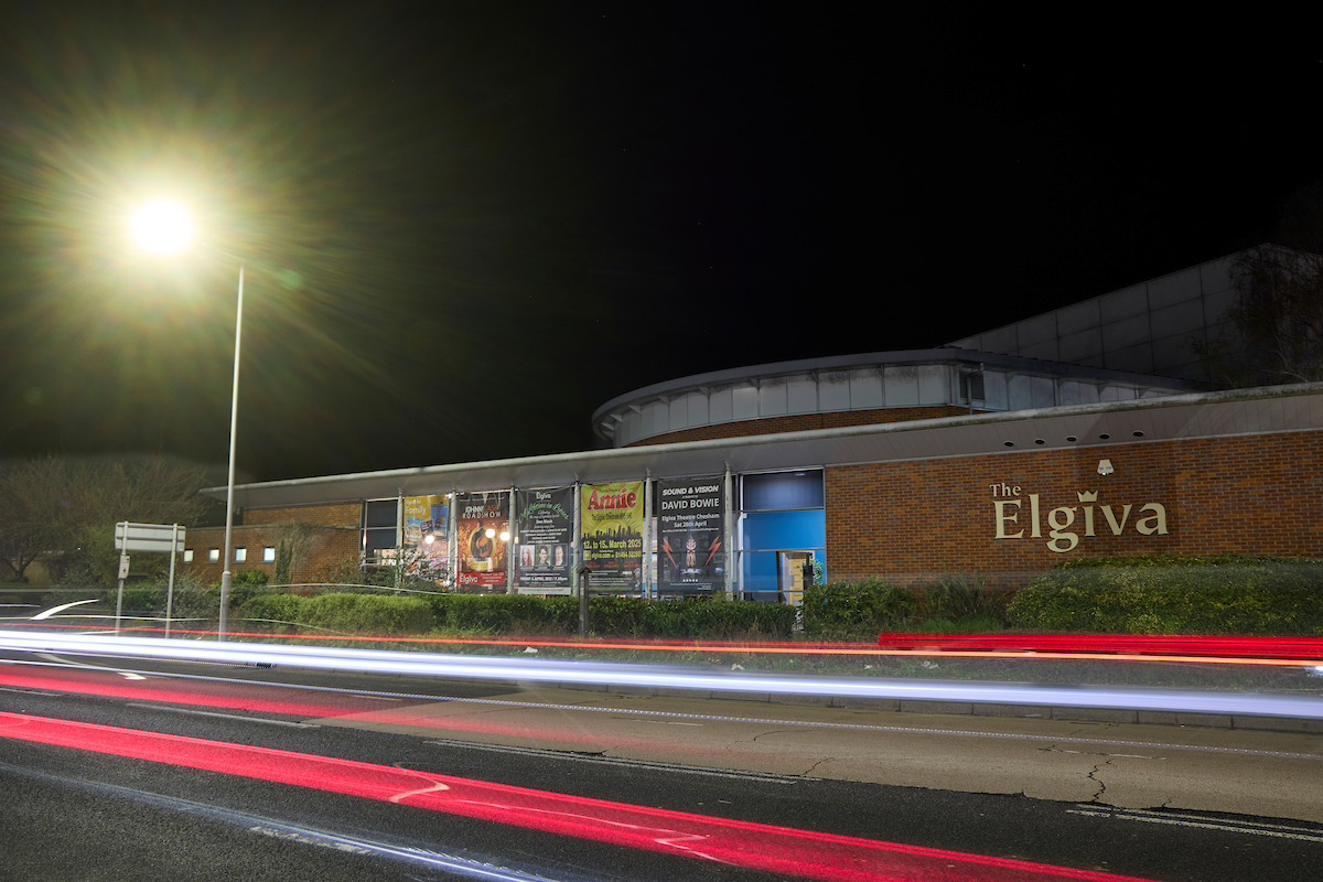 The Elgiva at night. Chesham.