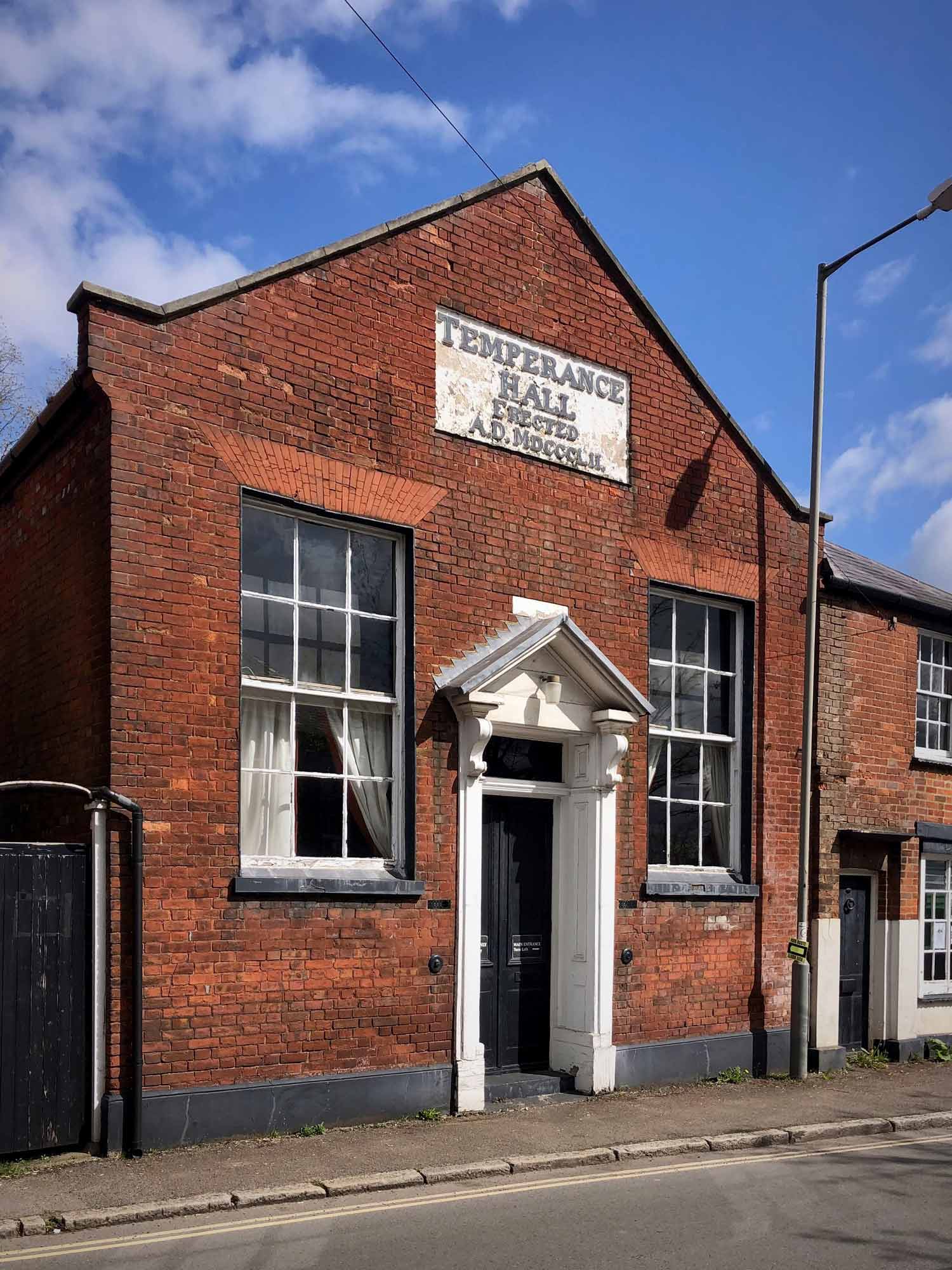 The former Temperance Hall is now the home to the Elgiva Little Theatre