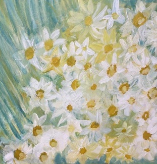 Spring Into Summer Sally McIver art exhibition flowers