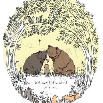 IAPD Baby Bear Yellow