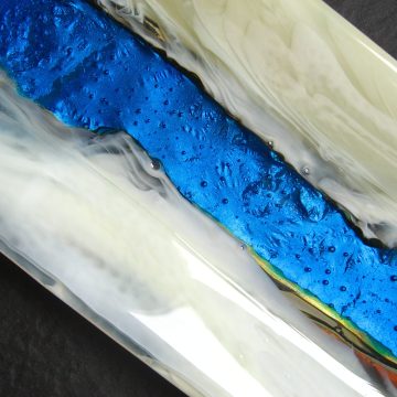 JH Glass Stream Platter