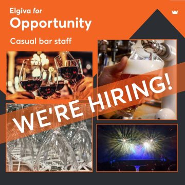 Job vacancy we're hiring opportunity bar staff casual