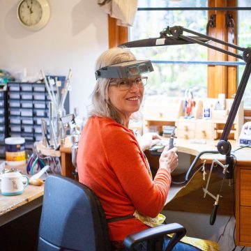 Notion Jewellery Caroline at work 1