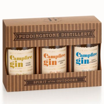 Puddingstone Distillery CCA-CLD-CNS-3x10cl-Gift-Pack