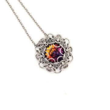 lanula nivis - purple orange gradient